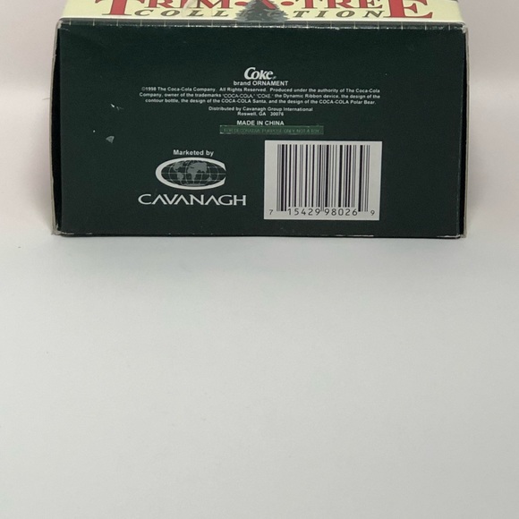 1998 Coca Cola Brand Ornament - Picture 5 of 6